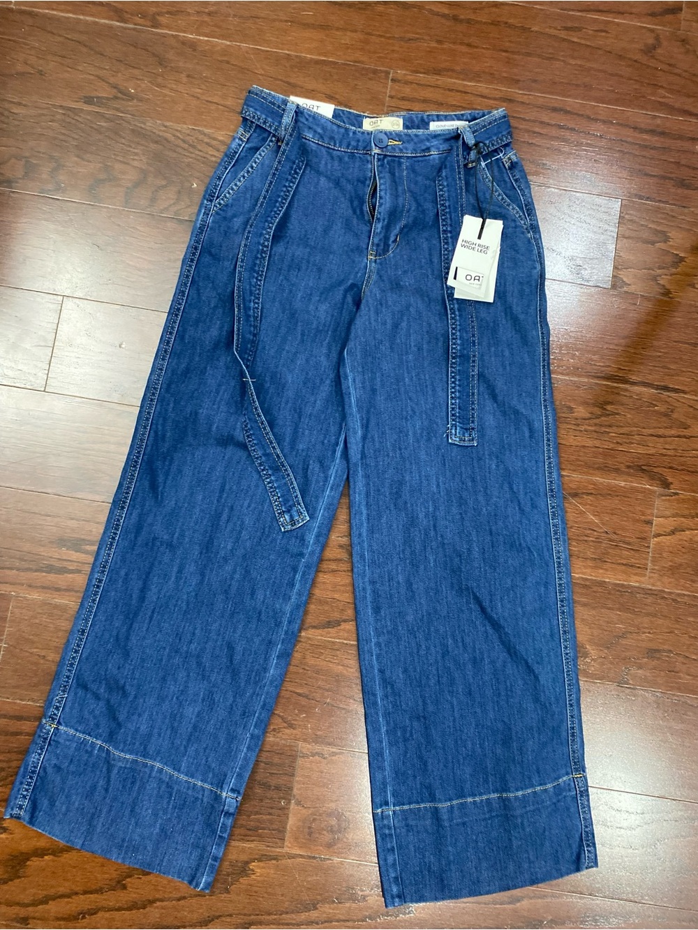 Oat Jeans 2/26 NWT cloud luxe luxury wide leg high rise